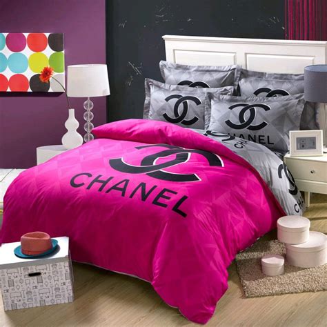 cheap chanel bed covers|chanel bedding.